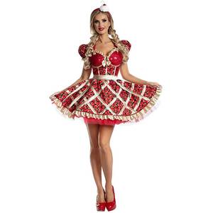 Costume de sorcière Evil Queen multicolore, gothique, pour carnaval, fête d'Halloween, déguisement - Product Image 1