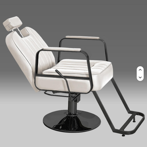 Sillón de Barbería Moderno y Popular en Internet, Ajustable, para Salón de Belleza, Corte y Tinte de Cabello, Reclinable, Especial para Peluquería - Product Image 2