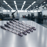 Forets à trous profonds en acier inoxydable haute performance pour le perçage de l'acier 10XD 20XD 30XD extra-longs pour machines-outils CNC