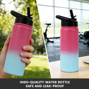 316 500 Ml 750Ml 128Oz Metal Stainless Steel Pet Water <b>Bottle</b> With Custom Packaging - Product Image 4