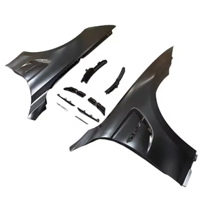 Para BMW M4 estilo piezas laterales Kit de cuerpo ancho guardabarros delantero Conversión de hierro para Bmw 4Series F32 F33 <span class=keywords><strong>F36</strong></span> Coupe 2013-2020 428i 430i 435 - Product Image 6