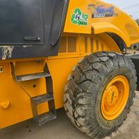 Compacteur de sol vibrant XS223J, rouleau à tambour unique de 22 tonnes pour la construction de routes et d'aéroports