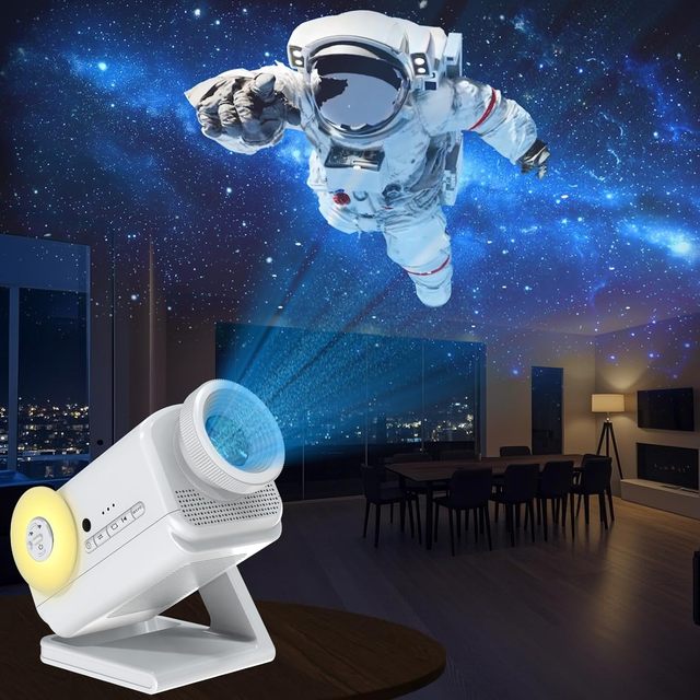Aokang Glasses Free 3D Holographic Projection Lamp 60 HD Scenes Remote Control Home Bedroom Ceiling Star Projector Night Light