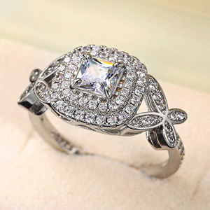 Anello con Design a Fiocco, Anello Classico da Donna - Product Image 4