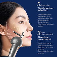 Appareil populaire d'analyse cutanée, analyse de la pigmentation du cuir chevelu, détection des problèmes de peau du visage, analyseur de peau, machine d'analyse cutanée
