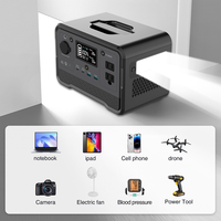 Générateur Solaire Portable en Gros 350W, Centrale Électrique avec Contrôleur MPPT, Batterie LiFePO4, Batterie Externe pour Camping, Voiture et Voyage