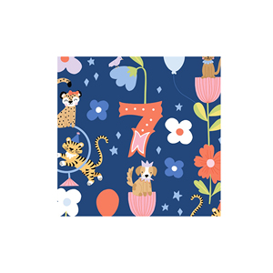 Kits de Fiesta Temática para Niños DAMAI con Platos, Vasos, Banderines y Artículos de Mesa Desechables con Diseño de Animales y Flores - Product Image 6