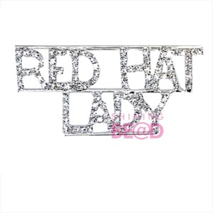 Étiquettes nominatives personnalisées Broches de revers Broches de mariée/femme de chambre Broches en métal de luxe Designer femmes hommes lettre broche Badge - Product Image 2