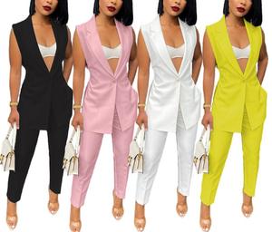 High End Womens Business Suits Soft and Comfortable Two Piece Suit Jackets Formal Pants Sets Office Womens Uniforms - Product Image 2