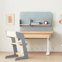 2025 nouveau Desgin bureau à domicile écriture utiliser ordinateur étudiant ordinateur portable Table d'étude bureau et chaise ensemble avec étagère de rangement