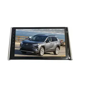 10.1 "Screen Dubbel Din Dash Board Vervanging Android 9.0 Auto Dvd-speler Voor Toyota Rav 4 2019-