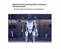 Robot humanoïde de recherche tout-en-un G1 avec Wi-Fi, 42 articulations et IA de 550 TOPS, en métal - Walker Tienkung