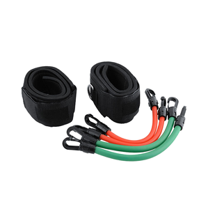Ensemble de bandes de résistance en latex pour les jambes, sangles de cheville, anneaux d'agilité, écologiques, haute élasticité, couleur personnalisée pour la <span class=keywords><strong>musculation</strong></span> - Product Image 4