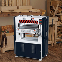 Rabot à bois motorisé pour panneaux de bois Machine à bois avec jauge d'épaisseur pour bois et autres panneaux