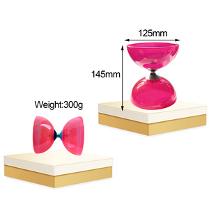 Diabolo Professionale Trasparente a Doppia Coppa con 3 Cuscinetti - Yo-yo per Principianti, Bambini, Adulti e Anziani per Fitness - Product Image 2