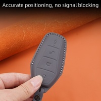 Produit très vendu sur plusieurs plateformes, spécifique à BYD, étui à clés en cuir véritable portable et confortable qui protège contre l'usure