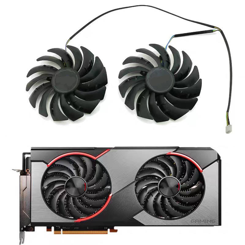 MSI RX 5700XT Cooling Fan 95MM 4PIN DC 12V PLD10010S12HH