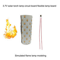 Circuit imprimé de commande de lampe torche solaire simulée 3,7 V pour lampe à flamme solaire
