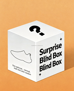 Caja Misteriosa de Zapatos de Moda para Mujer, Tacones Altos, Zapatos Planos y Zapatillas Aleatorios, Caja de Regalo Sorpresa para Toda Ocasión - Product Image 1