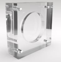 Présentoir pour pièces de monnaie, Capsule en Lucite Cion, acrylique, 1 pièce