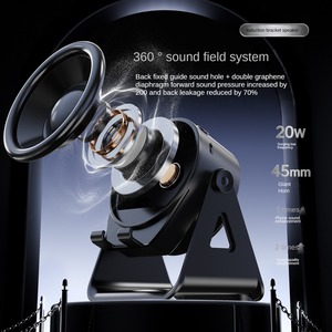 Điện thoại chủ 3-in-1 360 độ xoay điện thoại đứng RGB ánh sáng màu không dây cảm ứng Loa đa chức năng BT loa âm thanh - Product Image 4