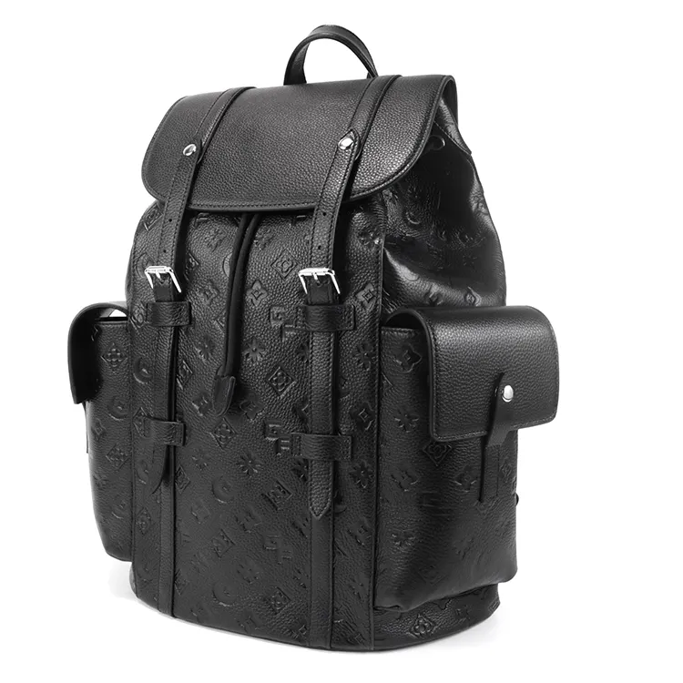 OEM individuell großhandel herren und damen freizeittaschen, ganzkörper bedruckt streetwear leder-rucksack