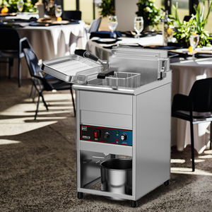 Freidora Eléctrica Vertical Comercial de 20L para <span class=keywords><strong>Pollo</strong></span> <span class=keywords><strong>KFC</strong></span>, de un Solo Cilindro, con Gran Capacidad para Papas Fritas y <span class=keywords><strong>Pollo</strong></span> - Product Image 1
