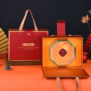Luxury Bird's Nest Gift <b>Box</b> 50-200g Custom Packaging <b>for</b> Oils New Year Holiday <b>Present</b> - Product Image 2