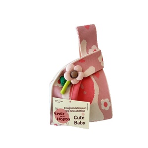 <span class=keywords><strong>Bolsa</strong></span> de Mano Plegable de Poliéster Tejido con Diseño de Dibujos Animados para el Día del Niño, 1 de Junio, Pequeña y Cuadrada, para Viajes de Ocio - Product Image 3