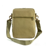 Sac bandoulière décontracté pour homme, étanche et respirant, en tissu Oxford, pour téléphone portable et tablette 8 pouces