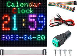 Светодиодная матричная панель AI Smartlink 64x32 2048 RGB, полноцветная, шаг пикселя 4 мм, P4, для отображения текста/цветных изображений/анимации - Product Image 2