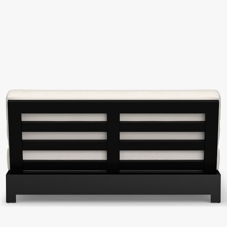 High quality sun lounger bed chaise lounge patio metal aluminum outdoor double daybed with cushion