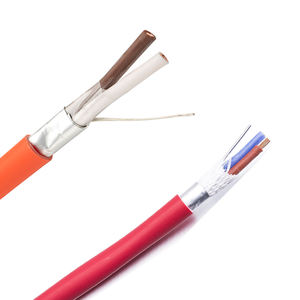<span class=keywords><strong>Cable</strong></span> de Alarma contra Incendios HOTION CAT <span class=keywords><strong>3</strong></span> 2x1.5mm, Blindado con Lámina de Aluminio, Cobre Desnudo Trenzado, LSZH, Resistente al Fuego BS6387 - Product Image 3