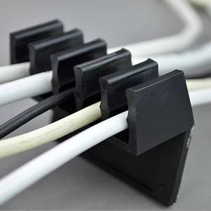 Organisateur de câbles à clipser pour voiture, mur, <span class=keywords><strong>maison</strong></span>, bureau, pour gérer les câbles, les fils, les cordons, organisateur adhésif, clips de maintien de câbles - Product Image 5