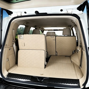 Tapis de coffre intégral en cuir <span class=keywords><strong>3D</strong></span> imperméable pour Toyota Land Cruiser LC300 2022-2026 – <span class=keywords><strong>Kit</strong></span> d'accessoires auto - Product Image 2