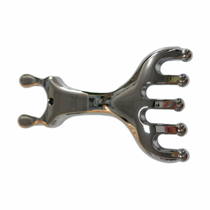 Customized 304 Stainless Steel Muscle Massage Full Body Massage Tool Hand Held Metal Roller Guasha - Product Image 5