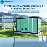 Poste de transformateur préfabriqué de type boîtier paysager personnalisé 1000 kVA, équipement de distribution 240 V 230 V 120 V 36 V 6 kV 69 kV