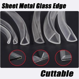 רצועת איטום גומי שקוף <span class=keywords><strong>pvc</strong></span> אוניברסלי שקוף רצועת איטום לחל דלת רכב קצה מגן מגן מגן מגן מגן זכוכית מקלחת - Product Image 5