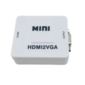 Convertidor MINI HD2VGA a Precio <span class=keywords><strong>de</strong></span> Fábrica, Adaptador <span class=keywords><strong>de</strong></span> 1080P HD a VGA con <span class=keywords><strong>Audio</strong></span> <span class=keywords><strong>para</strong></span> Computadora, Macho-Hembra, Caja <span class=keywords><strong>de</strong></span> Color - Product Image 4