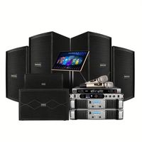Sistema de Audio Profesional Bekboes Ktv de Rango Completo, Equipo de Karaoke Familiar, Altavoz, Equipo de Sonido/Amplificadores/Altavoz