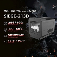 Mini caméra thermique portable VIRGO S2 avec résolution 256*192, portée de 700 m, étanche, pour la chasse