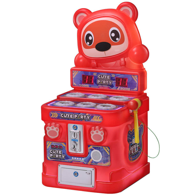 หมีแดงชนตัวตุ่นอย่างหนัก