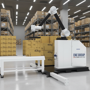Brazo Robótico Colaborativo de Alta Velocidad con PLC Rayman, Robot Colaborativo para Paletización, Sistema de Paletización Automático - Product Image 1