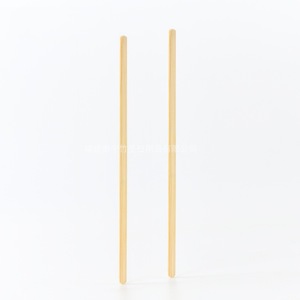 Agitador de Café de Bambú Saint Bamboo, Cabeza Redonda de 178 mm, Grosor de 1,3 mm, Palillo Mezclador Desechable Comercial - Product Image 4