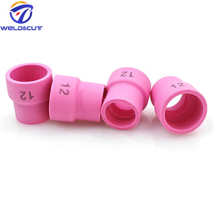 Copa de boquilla de cerámica para soldadura TIG 12 # para accesorios de antorcha TIG <span class=keywords><strong>Kit</strong></span> de lentes de Gas - Product Image 4