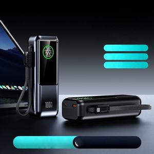 แบตเตอรี่สำรองพก<span class=keywords><strong>พา</strong></span>สำหรับแล็ปท็อป ความจุสูง 20000mAh พร้อมจอ LED แสดงผล รองรับการชาร์จเร็ว PD22.5W/100W แบบสองทิศทาง ใช้แบตเตอรี่ลิเธียมโพลิเมอร์ - Product Image 3