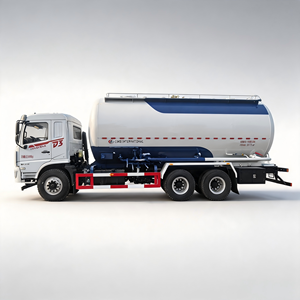 รถบรรทุกสินค้าแห้งแบบเปิด Dongfeng 6X4 28M3 สำหรับขนส่งเถ้าลอยและผงปูนขาว - Product Image 1