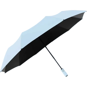 CHUVABAND Cadeaux d'affaires de luxe Parapluie entièrement automatique à 3 plis de haute qualité <span class=keywords><strong>anti</strong></span>-<span class=keywords><strong>UV</strong></span>, résistant au vent et aux intempéries, avec tube en fer de 23 pouces et 12 nervures - Product Image 4