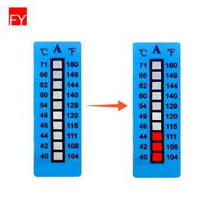 Fan Yi Uv Termómetro Etiqueta de transferencia de calor Etiqueta adhesiva Etiqueta sensible Papel de sublimación Cambio de color <span class=keywords><strong>Etiquetas</strong></span> de temperatura de los alimentos - Product Image 6
