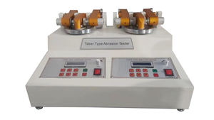 Lab lederen slijtvastheidstestmachine Stof slijtage <span class=keywords><strong>tester</strong></span> ASTM D4060 Taber slijtage testapparatuur - Product Image 3